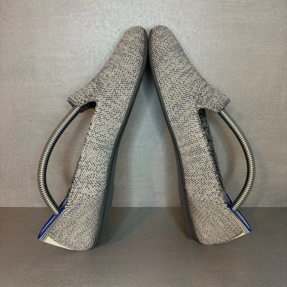 Rothys | The Flat Round Toe Shoes - Heather Gray ; Womens 7.5